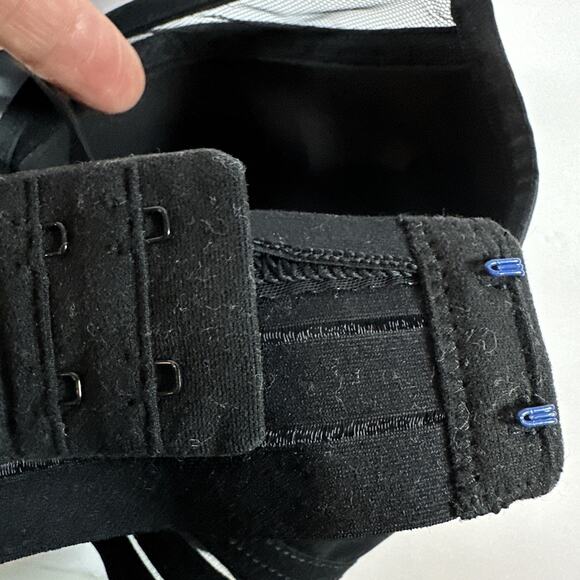 Maison Lejaby Bra Women's 36C Black Nufit Underwire Stretchy Spacer Bra French - Picture 7 of 11